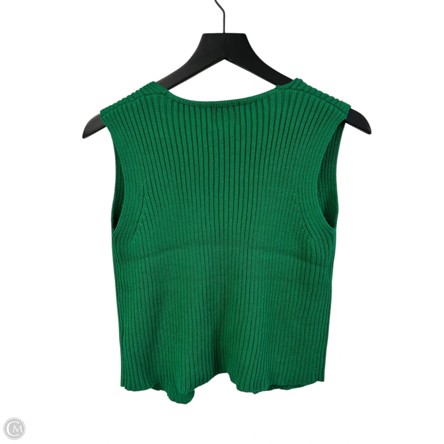 Vest Sweater By Cmc In Green, Size: S