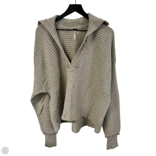 Sweater By Free People In Tan, Size: M