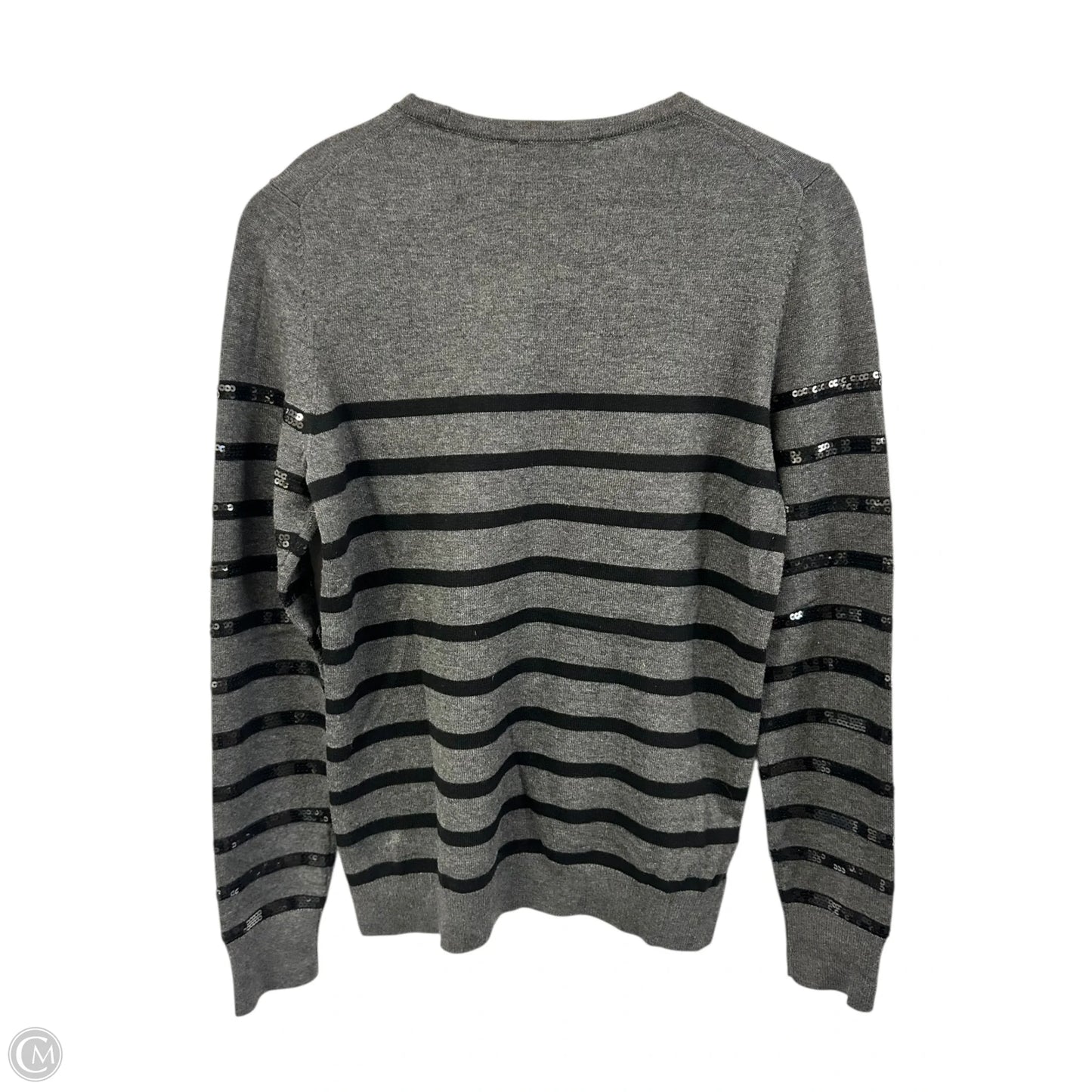 Sweater By Ann Taylor In Grey, Size: M