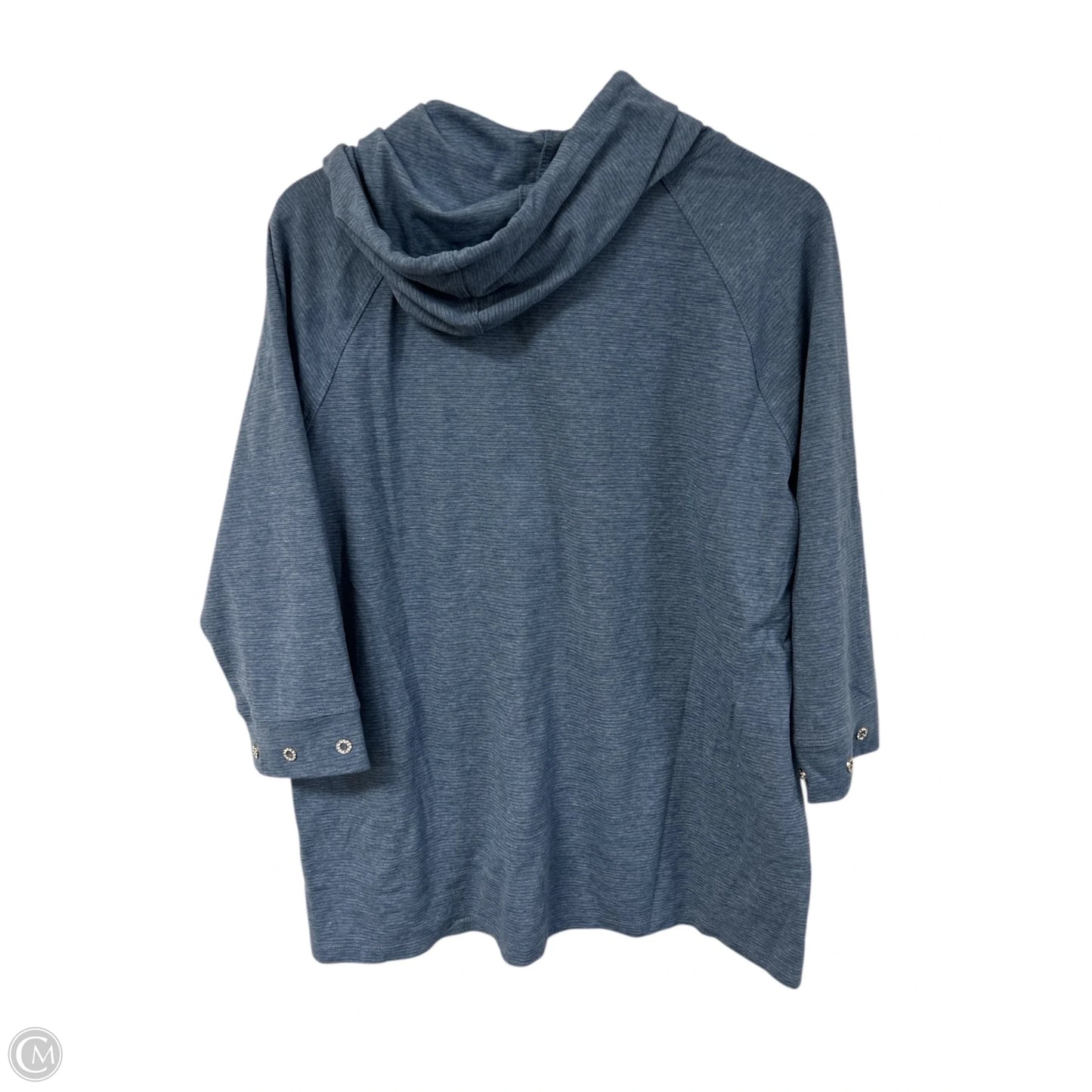 Sweatshirt Hoodie By Onque In Blue, Size: Xl