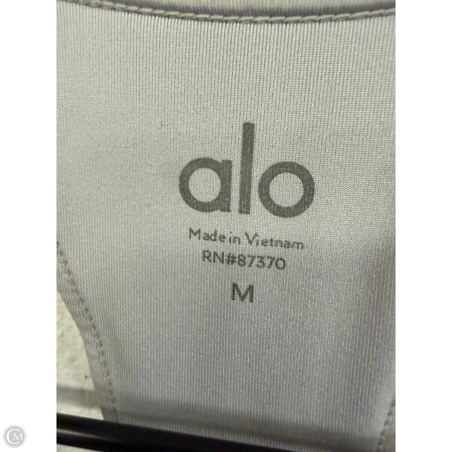 Athletic Bra By Alo In Grey, Size: M