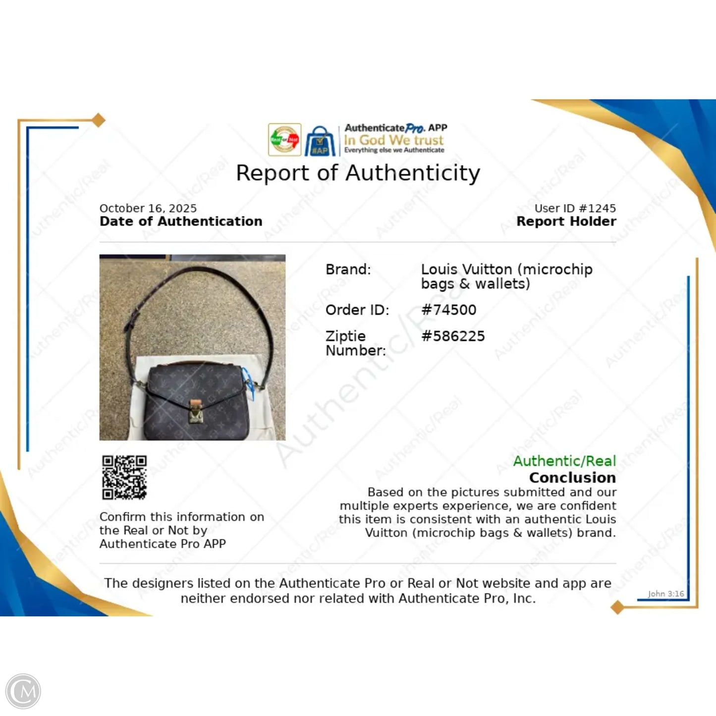 Crossbody Luxury Designer By Louis Vuitton, Size: Medium