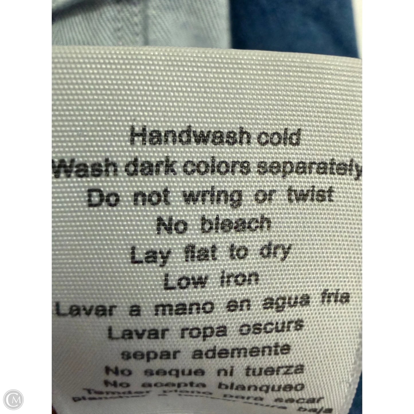 Jacket Denim By Judy Blue In Blue Denim, Size: 1x