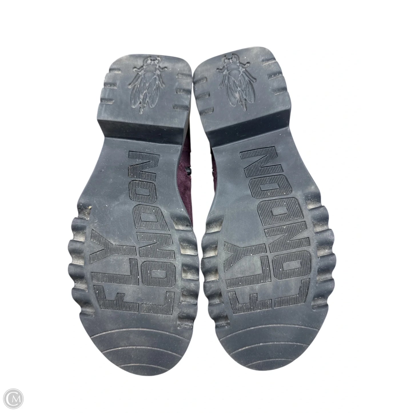 Boots Ankle Flats By Fly London In Purple, Size: 8.5