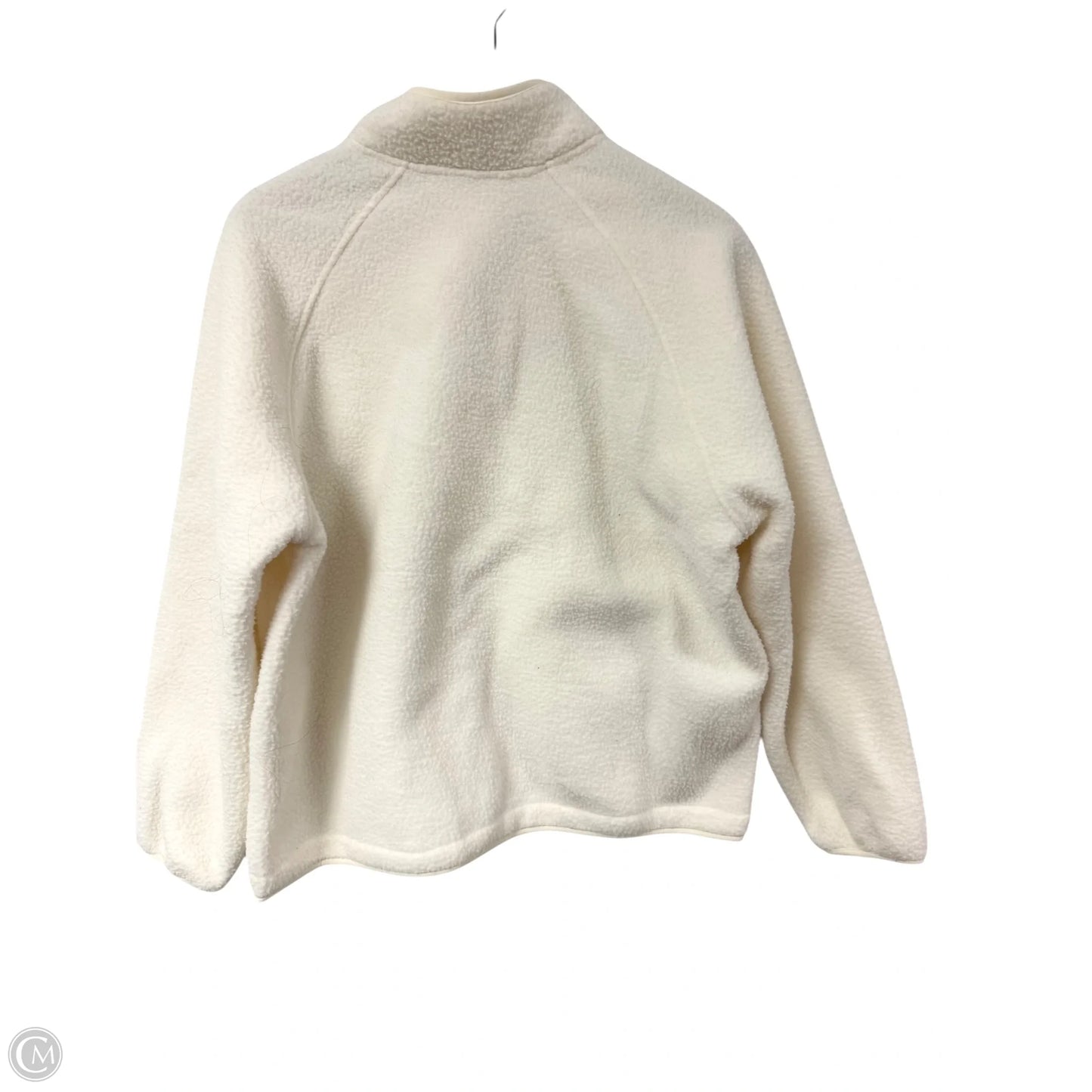 Jacket Faux Fur & Sherpa By Clothes Mentor In White, Size: Xl