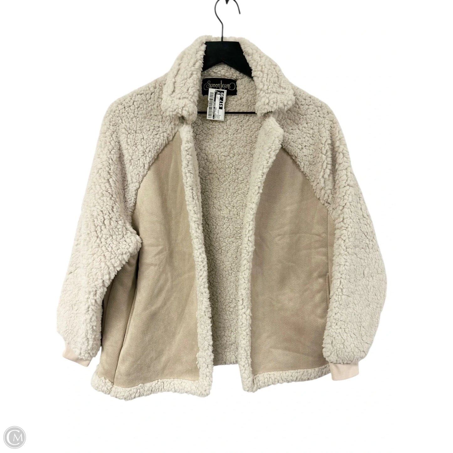 Jacket Other By Clothes Mentor In Ivory, Size: S