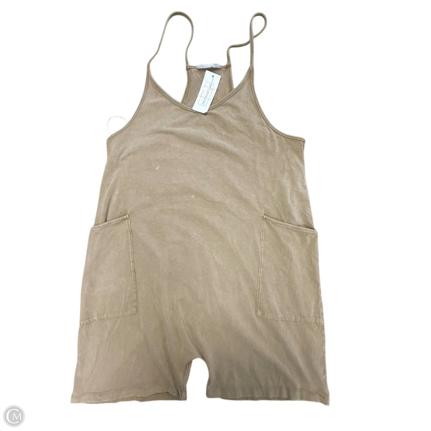 Romper By Double Zero In Brown, Size: L