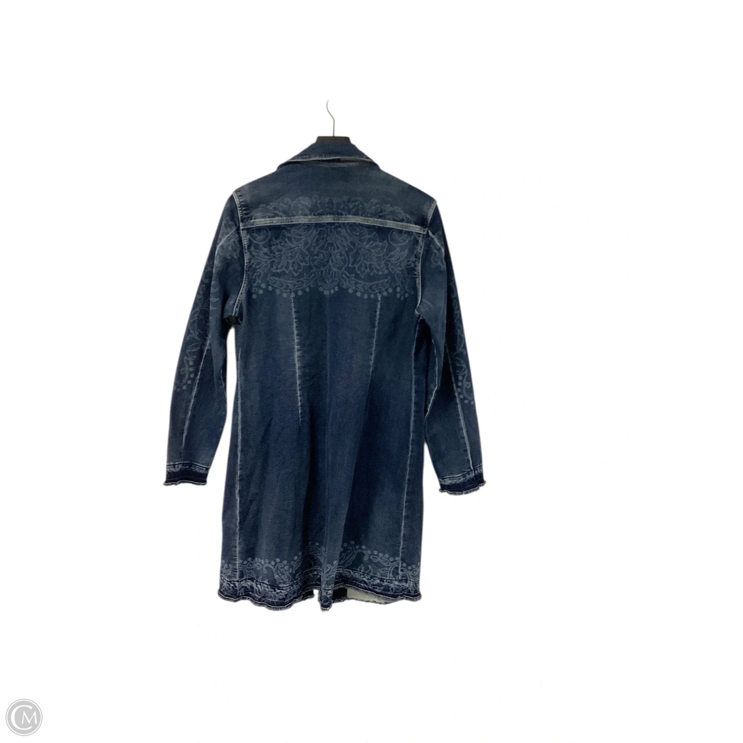 Jacket Denim By Ethyl In Blue Denim, Size: L