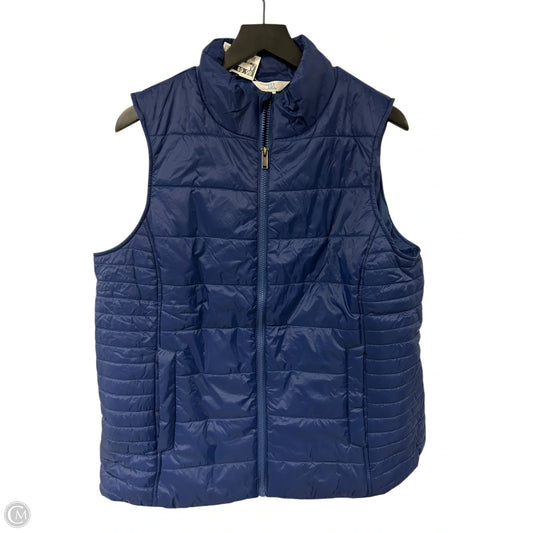 Vest Other By Time And Tru In Blue, Size: L
