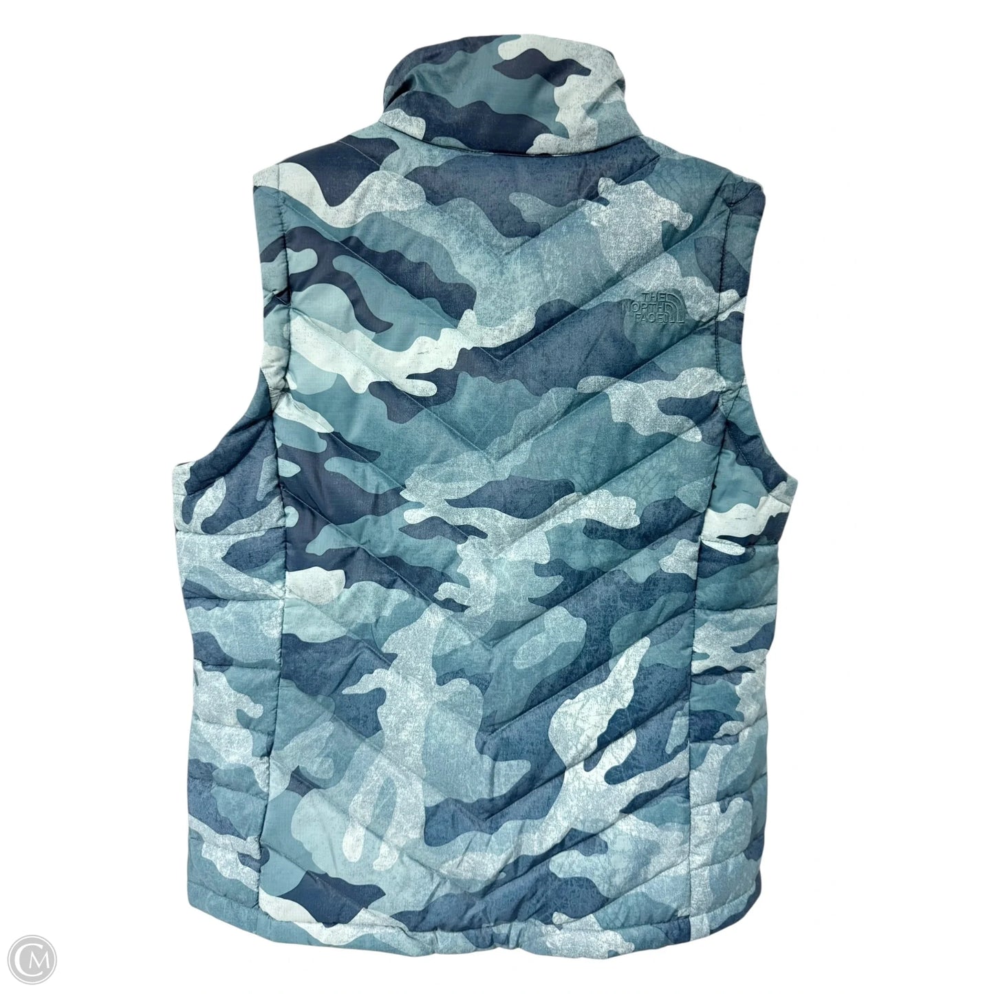 Vest Puffer & Quilted By The North Face In Blue, Size: L