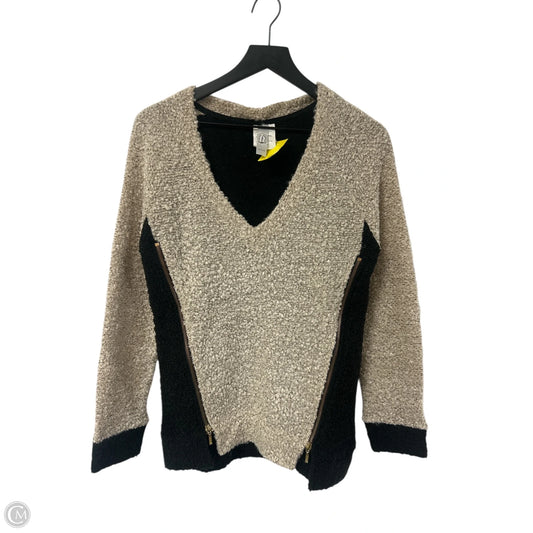 Sweater By Clothes Mentor In Black & Grey, Size: S