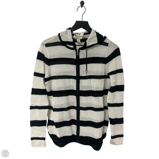 Jacket Other By Zenergy By Chicos In Striped Pattern, Size: M