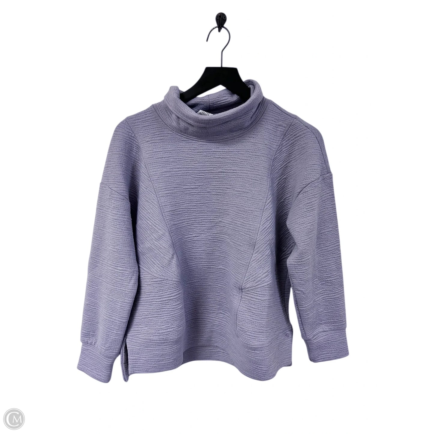 Athletic Sweatshirt Collar By Rbx In Purple, Size: S