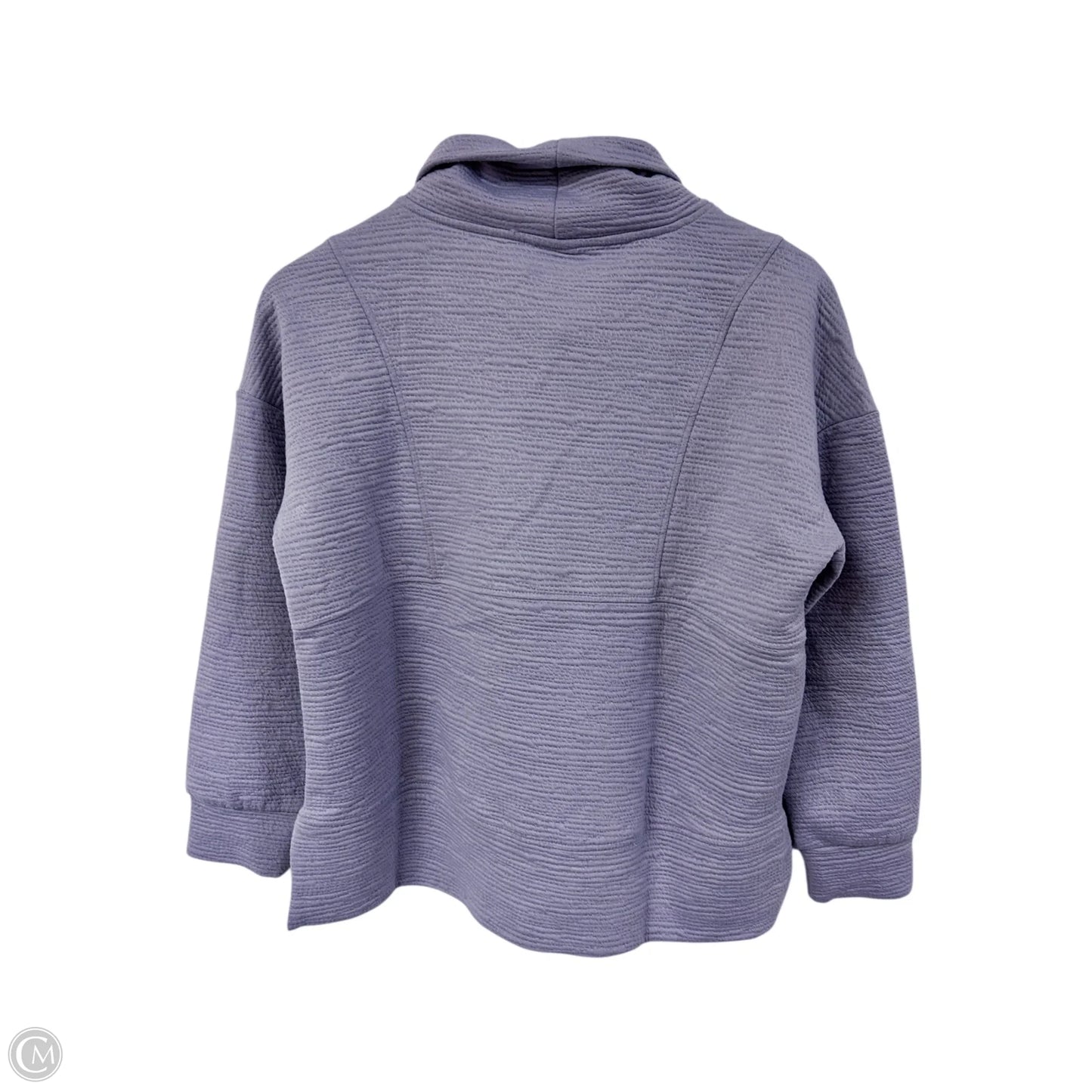 Athletic Sweatshirt Collar By Rbx In Purple, Size: S