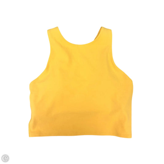 Athletic Bra By Athleta In Yellow, Size: Xs