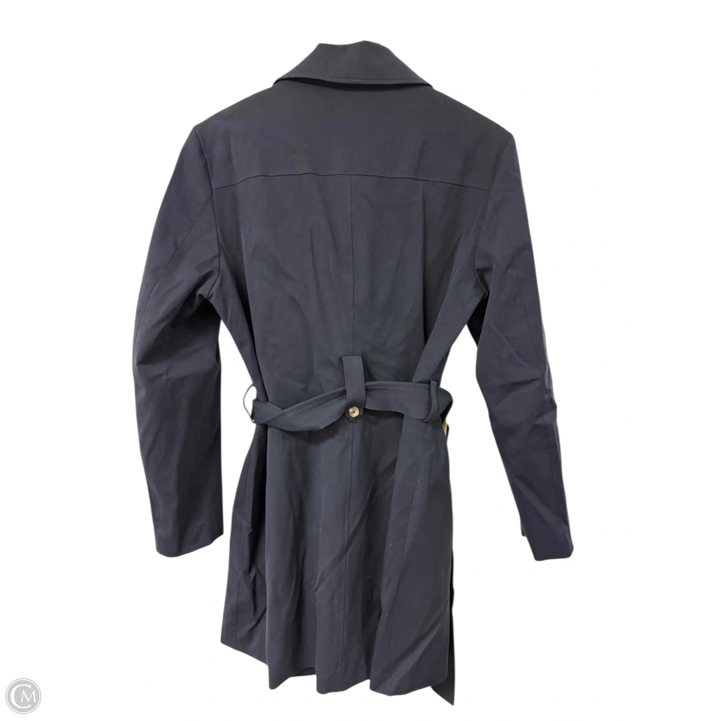 Coat Trench Coat By 41 Hawthorn In Blue, Size: L