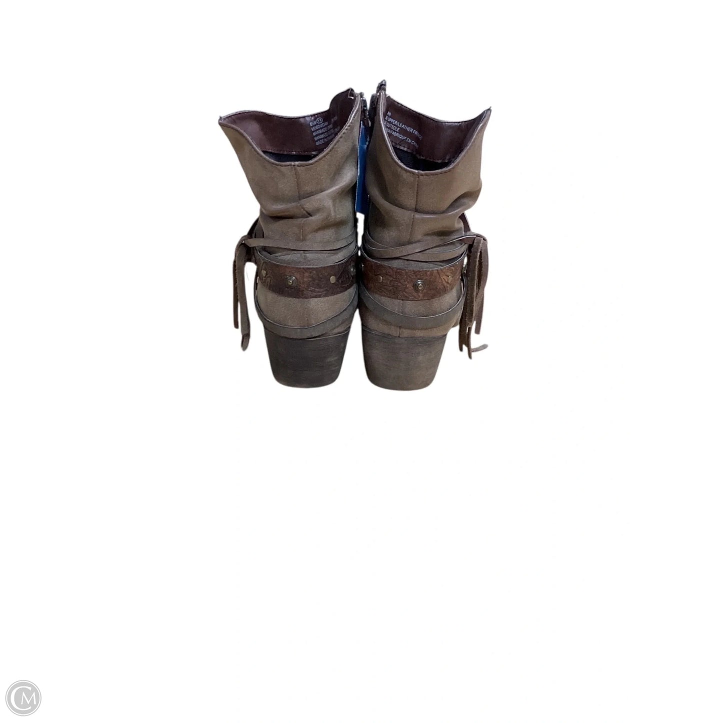 Boots Ankle Flats By Maurices In Brown, Size: 8.5