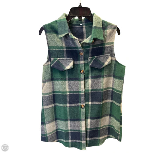 Vest Other By Clothes Mentor In Green, Size: S