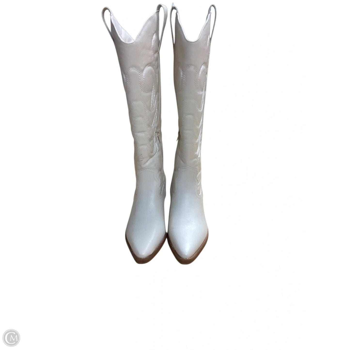 Boots Western By Coconuts In White, Size: 6.5