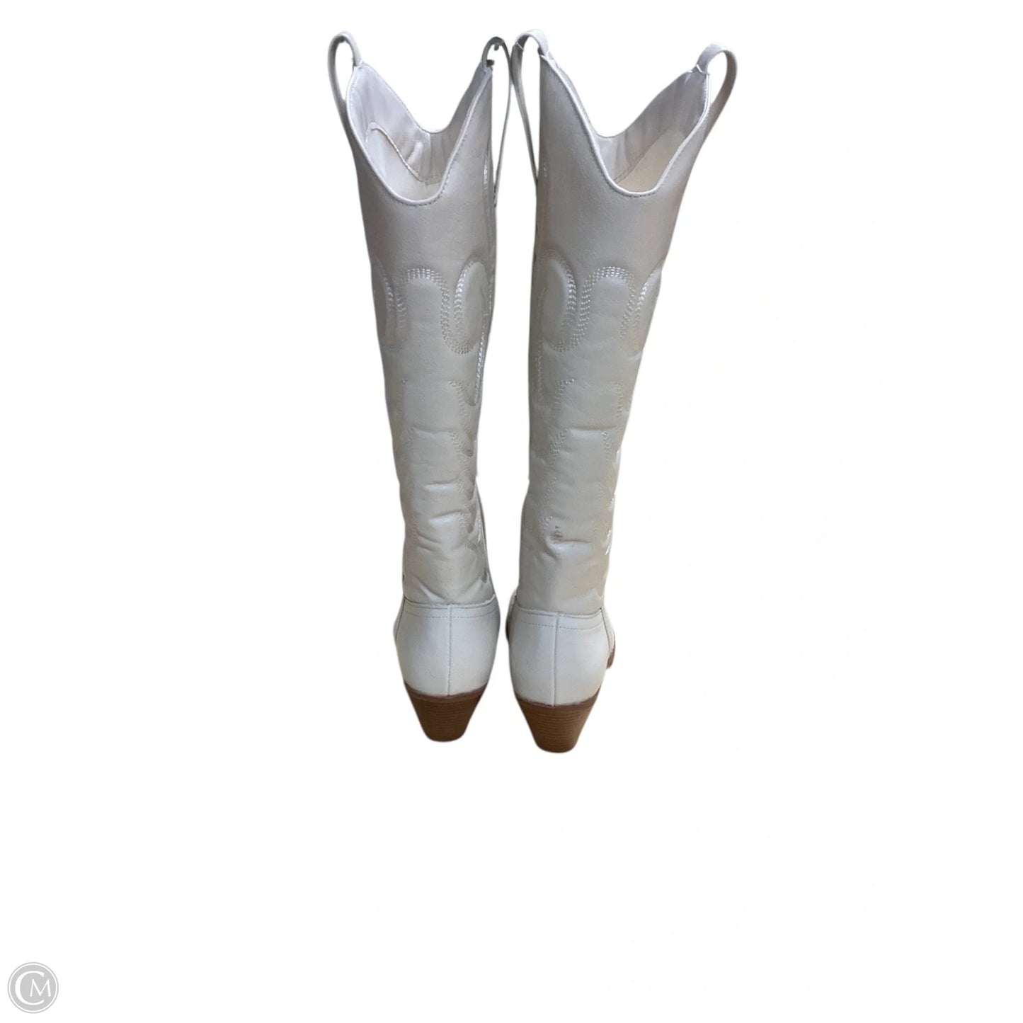 Boots Western By Coconuts In White, Size: 6.5