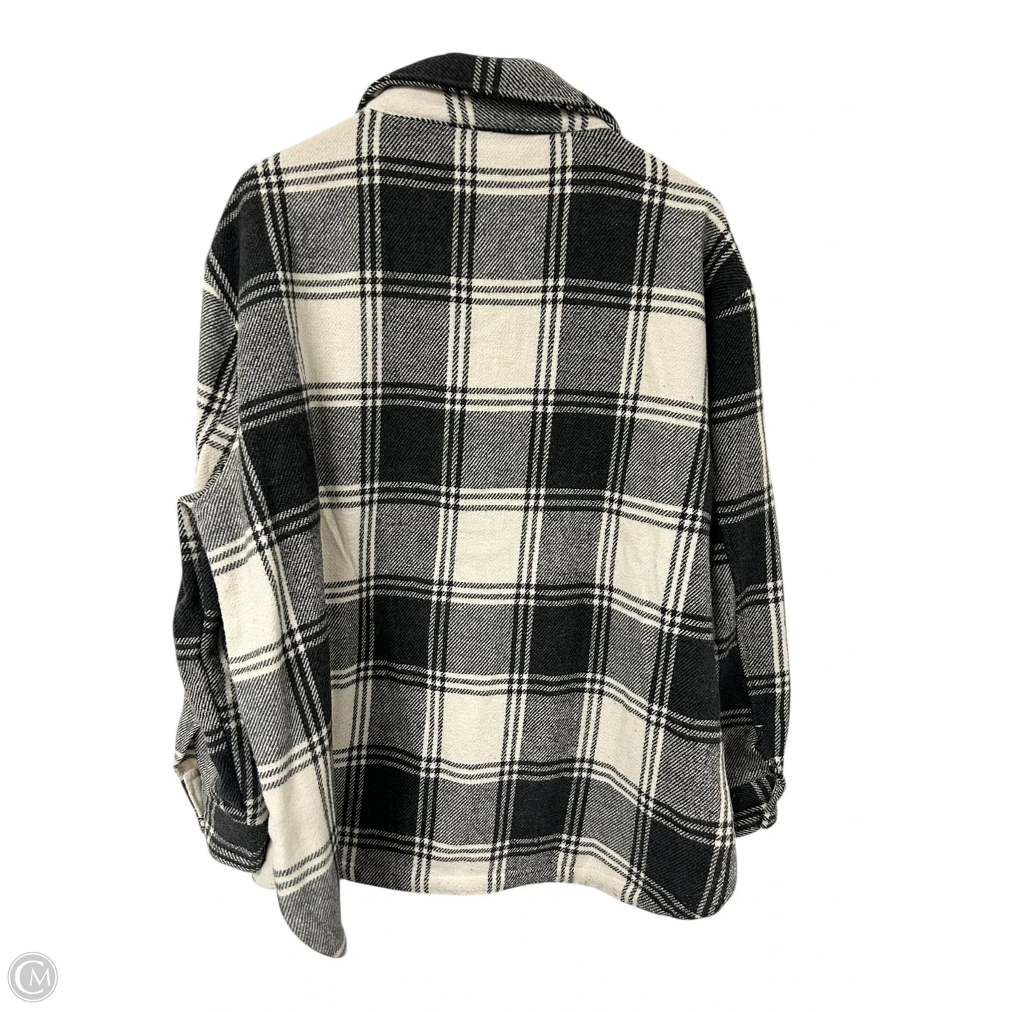 Jacket Shirt By Members Mark In Grey, Size: Xl