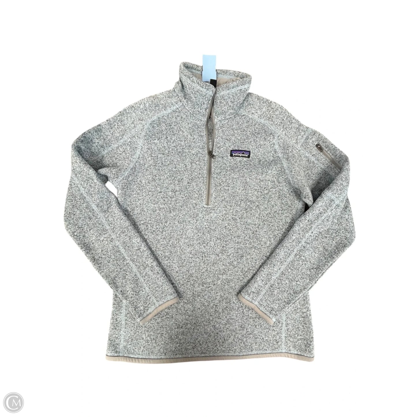 Sweatshirt Collar By Patagonia In Blue, Size: M