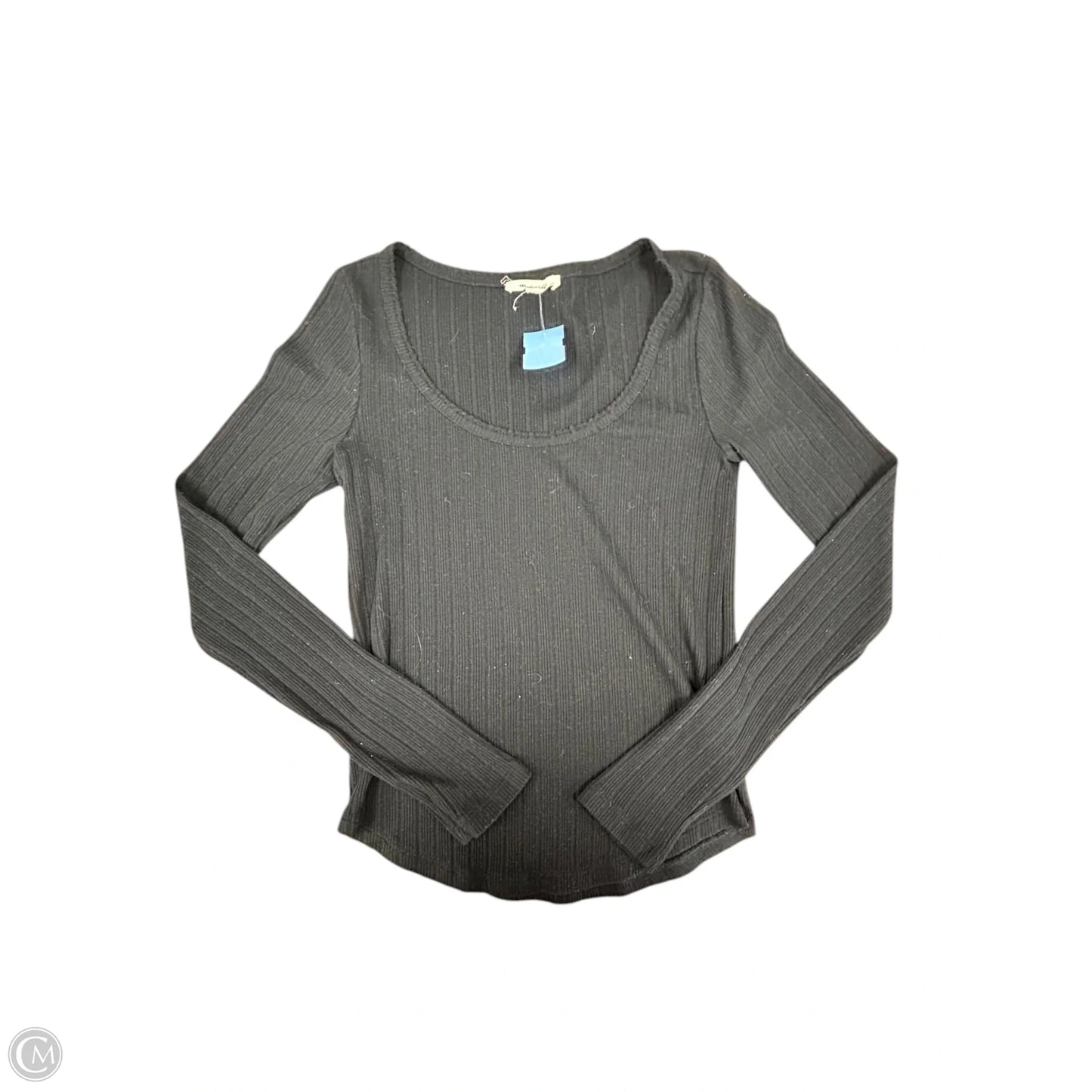 Top Long Sleeve By Madewell In Black, Size: S