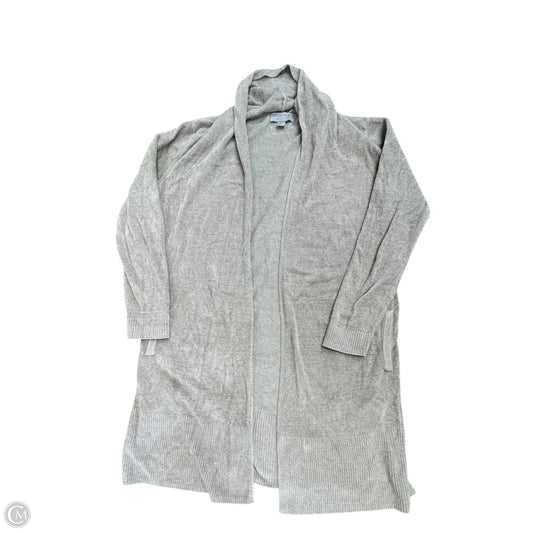 Sweater Cardigan By Barefoot Dreams In Taupe, Size: Xs