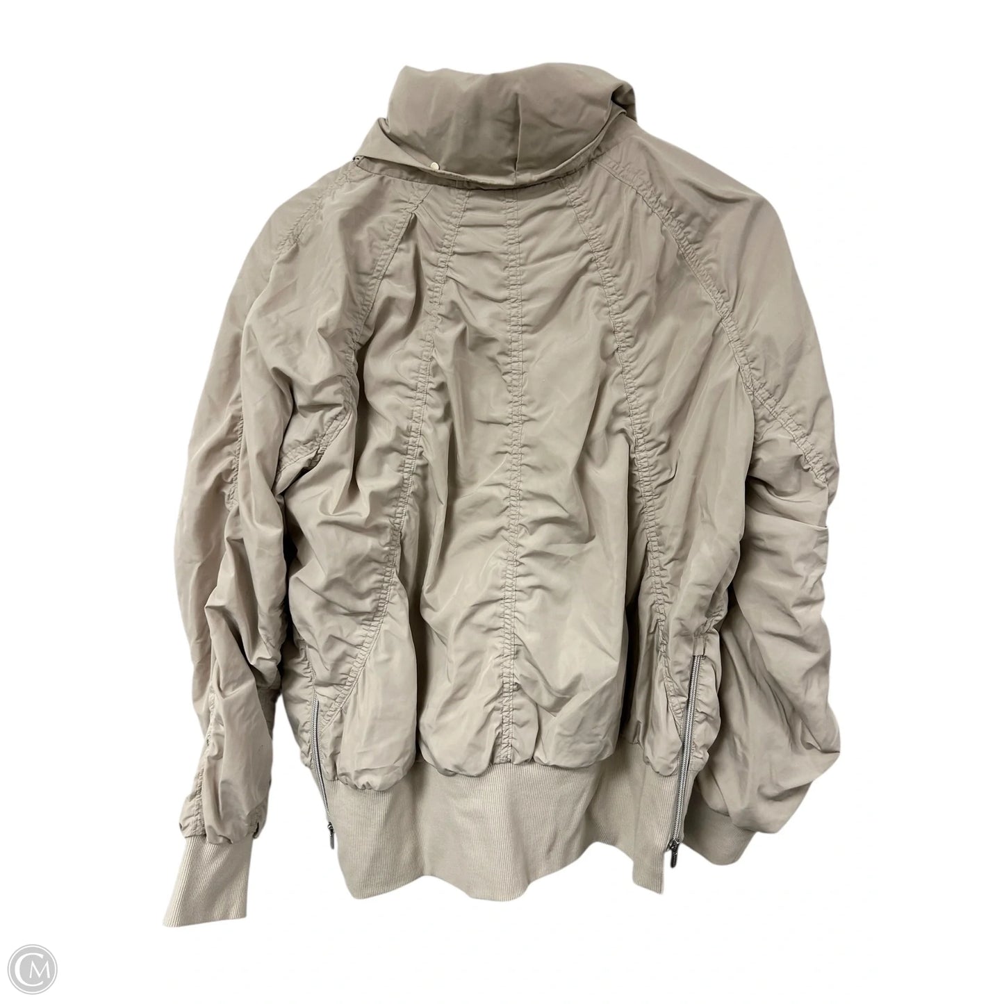 Athletic Jacket By Athleta In Grey, Size: L