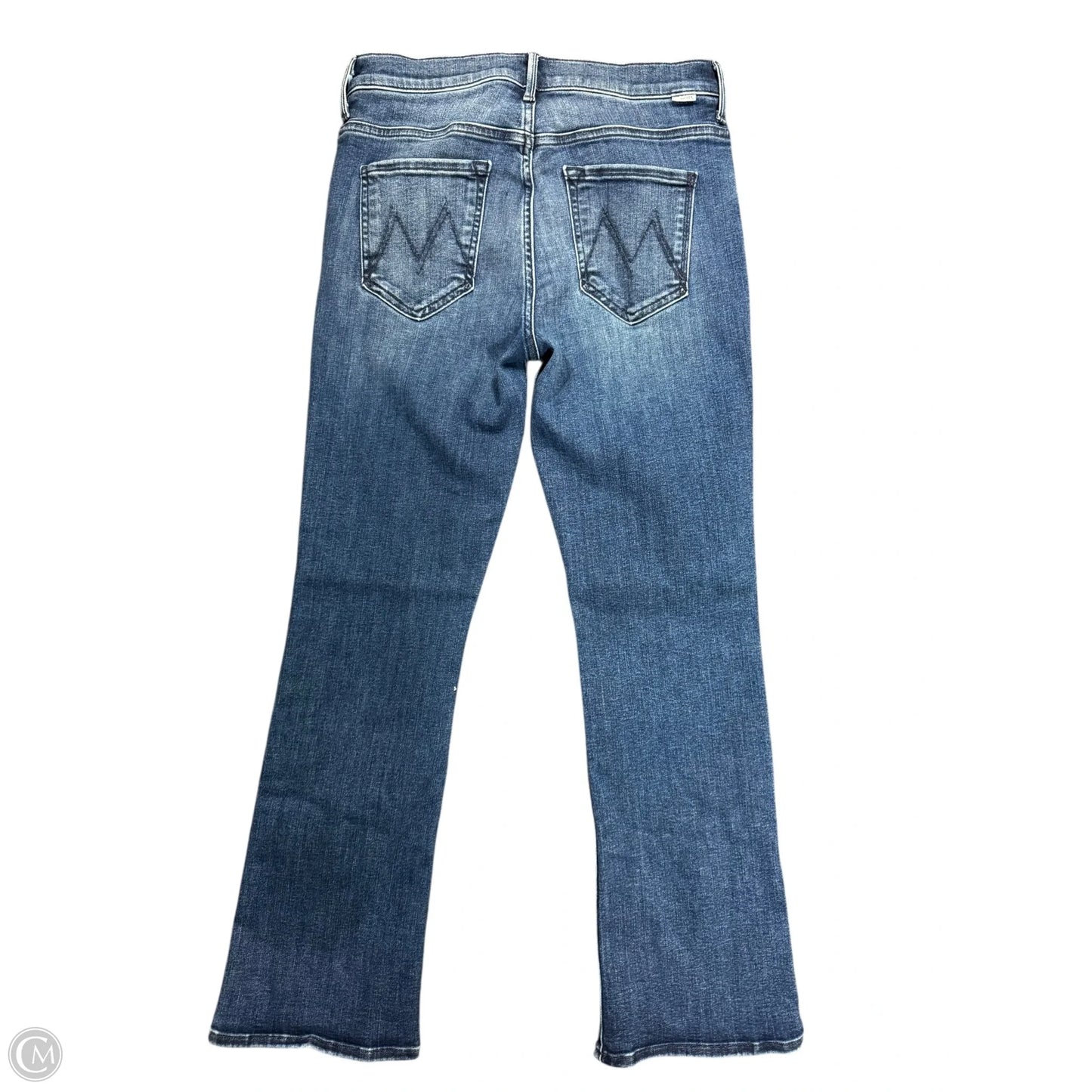Jeans Straight By Mother In Blue Denim, Size: 6