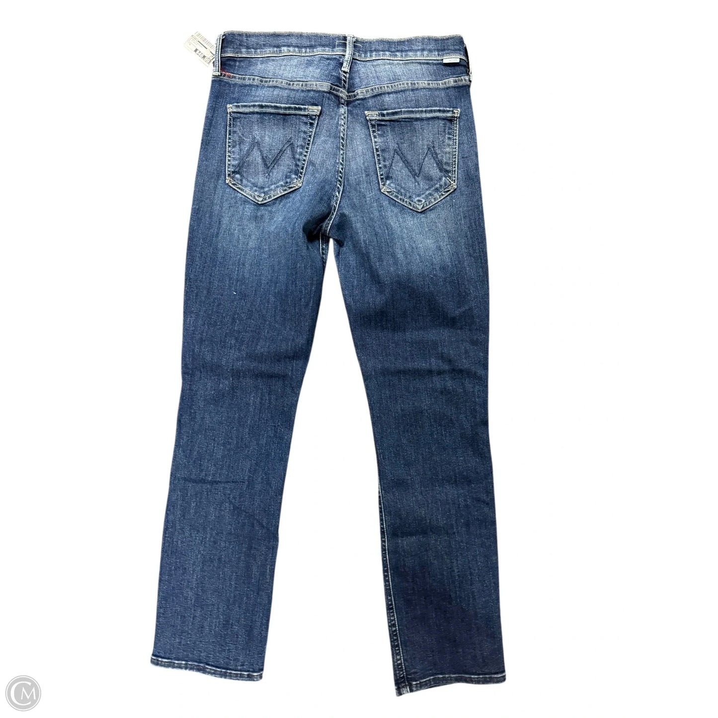 Jeans Straight By Mother In Blue Denim, Size: 6