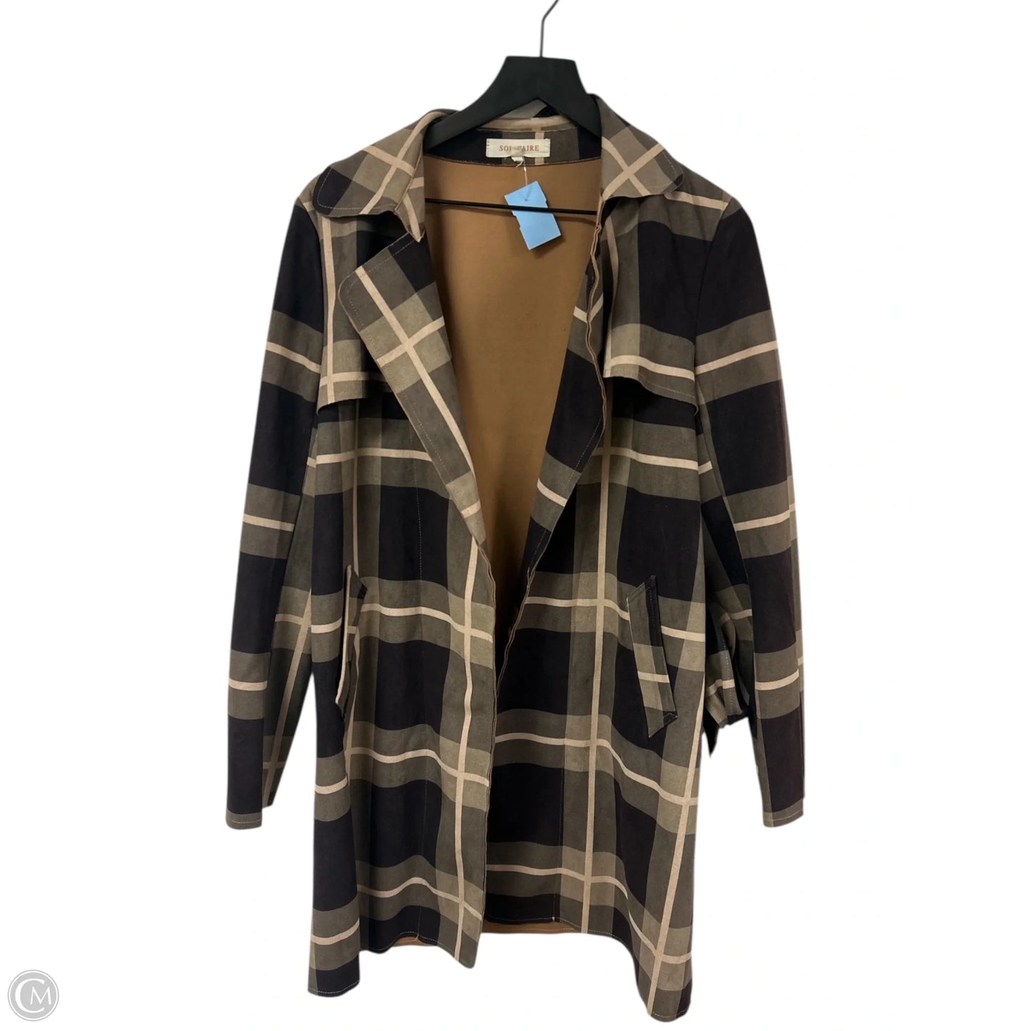 Jacket Other By Solitaire In Brown, Size: M