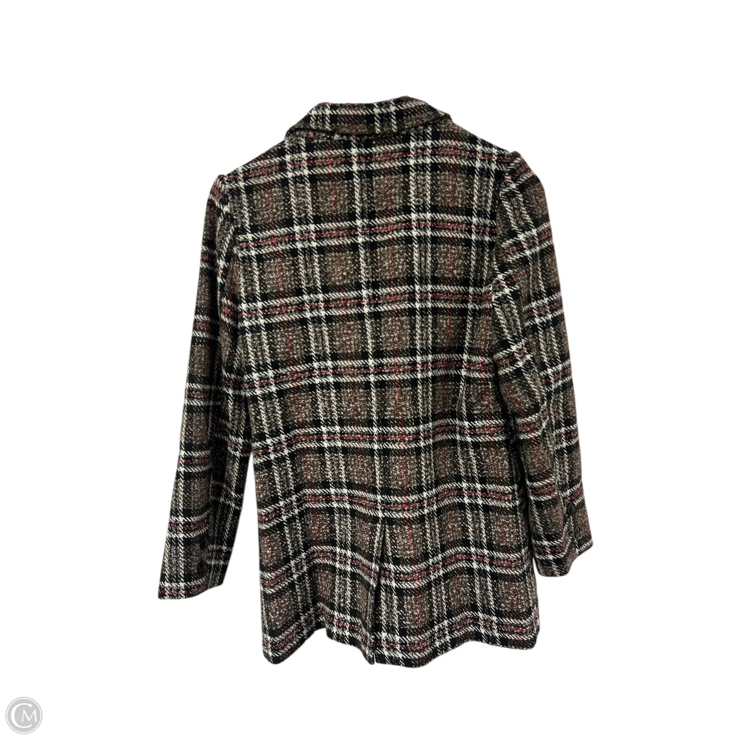 Jacket Other By Blue B In Plaid Pattern, Size: M