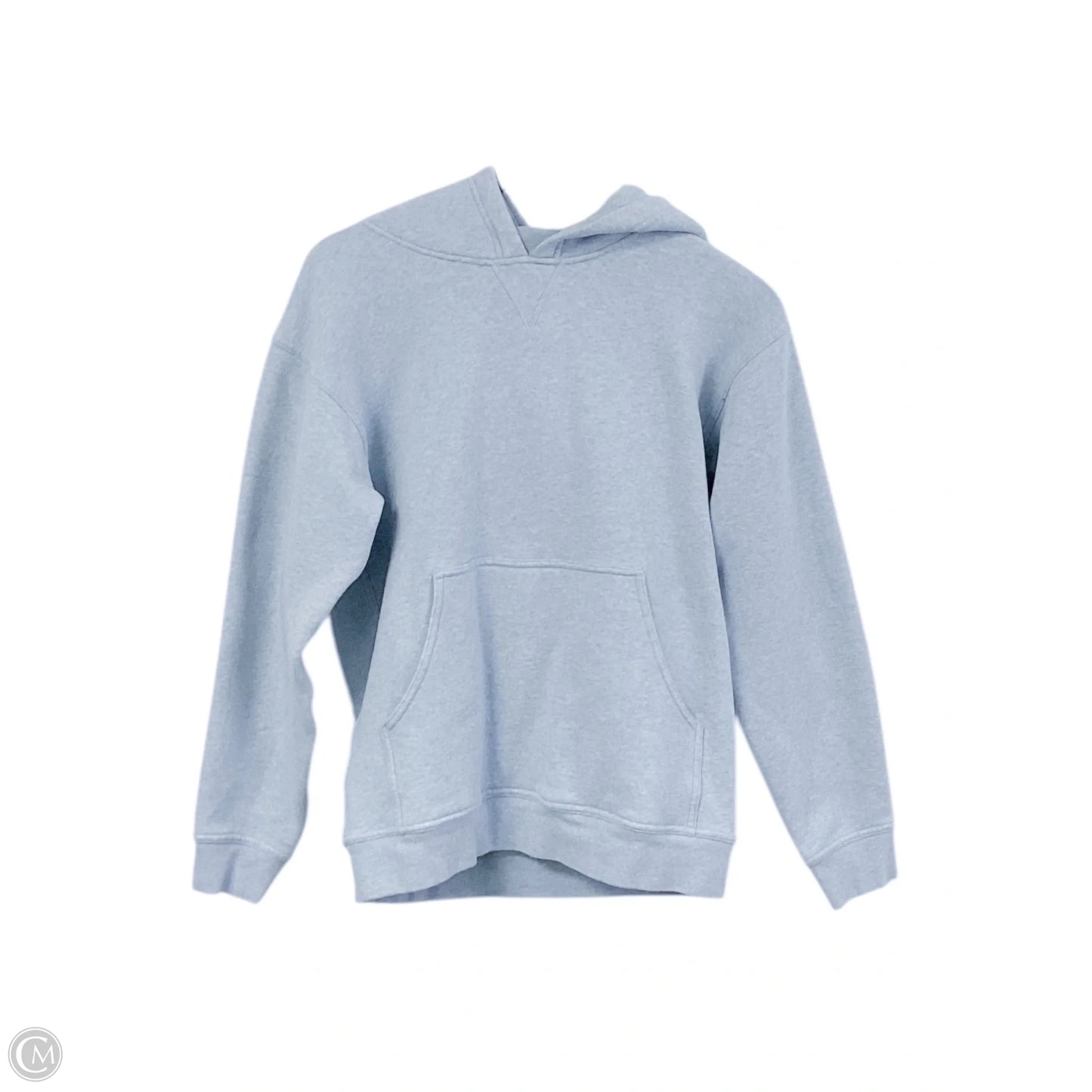 Athletic Sweatshirt Hoodie By Lululemon In Blue, Size: 6