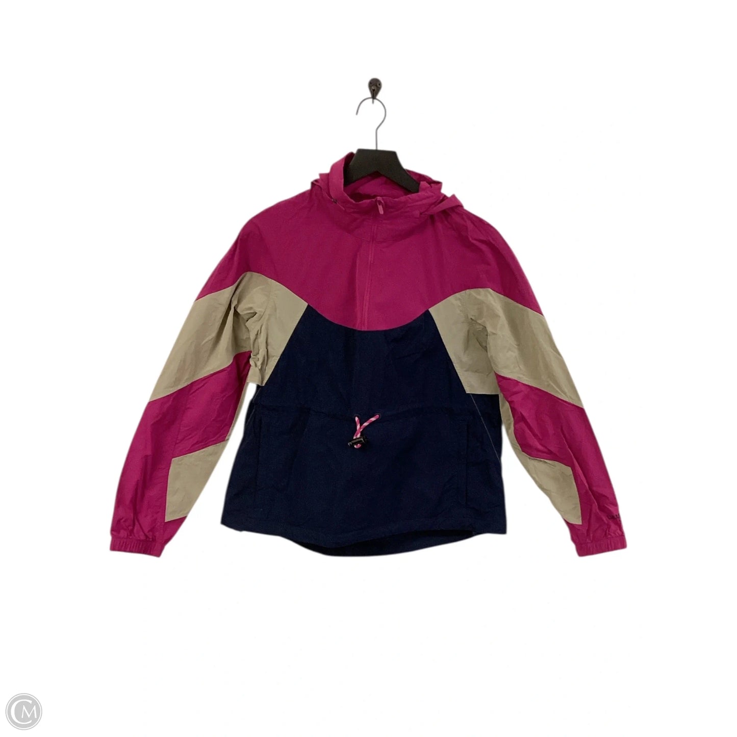 Athletic Jacket By Lululemon In Blue & Pink, Size: 4