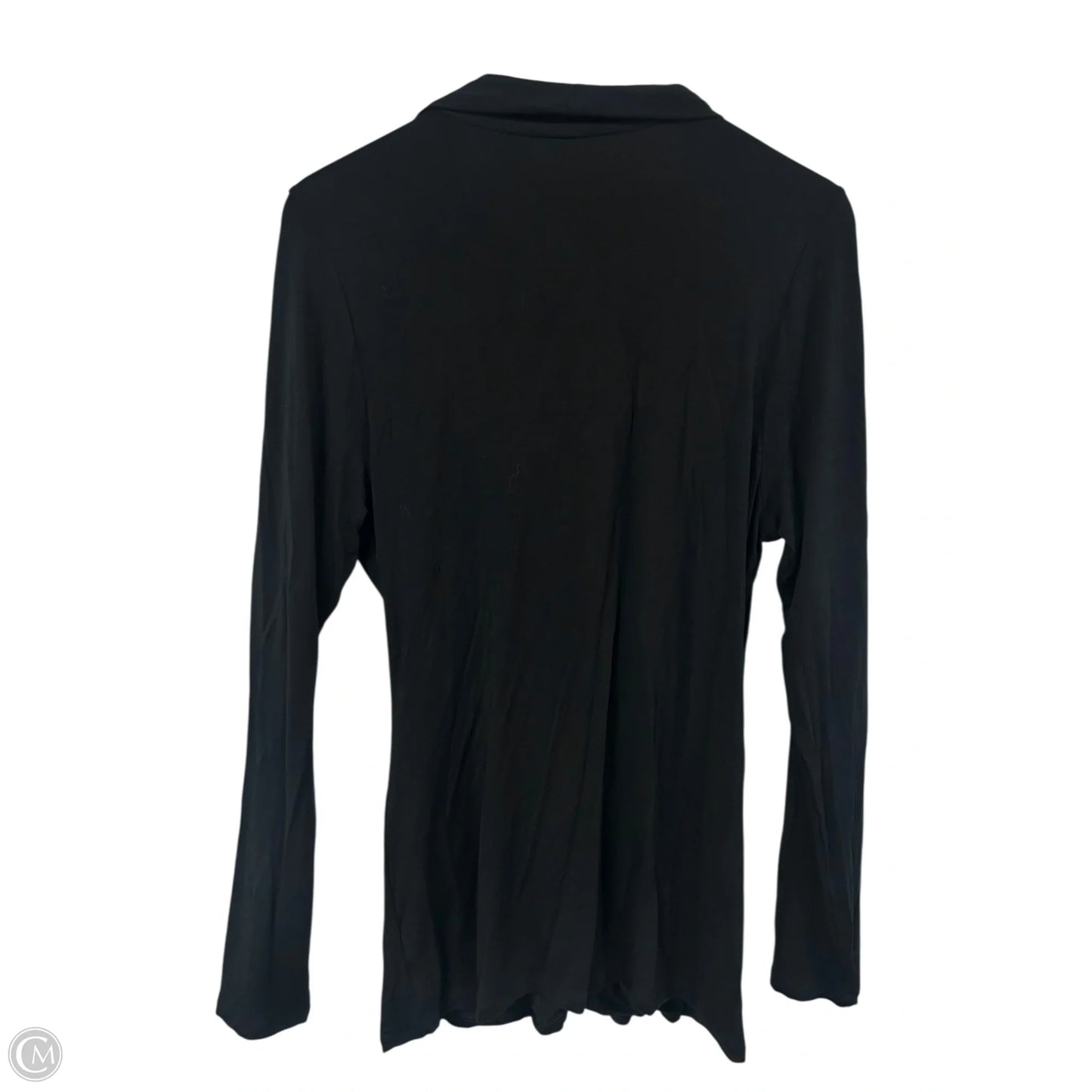 Top Long Sleeve By Cabi In Black, Size: Xl