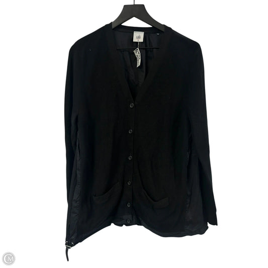 Sweater Cardigan By Cabi In Black, Size: Xl