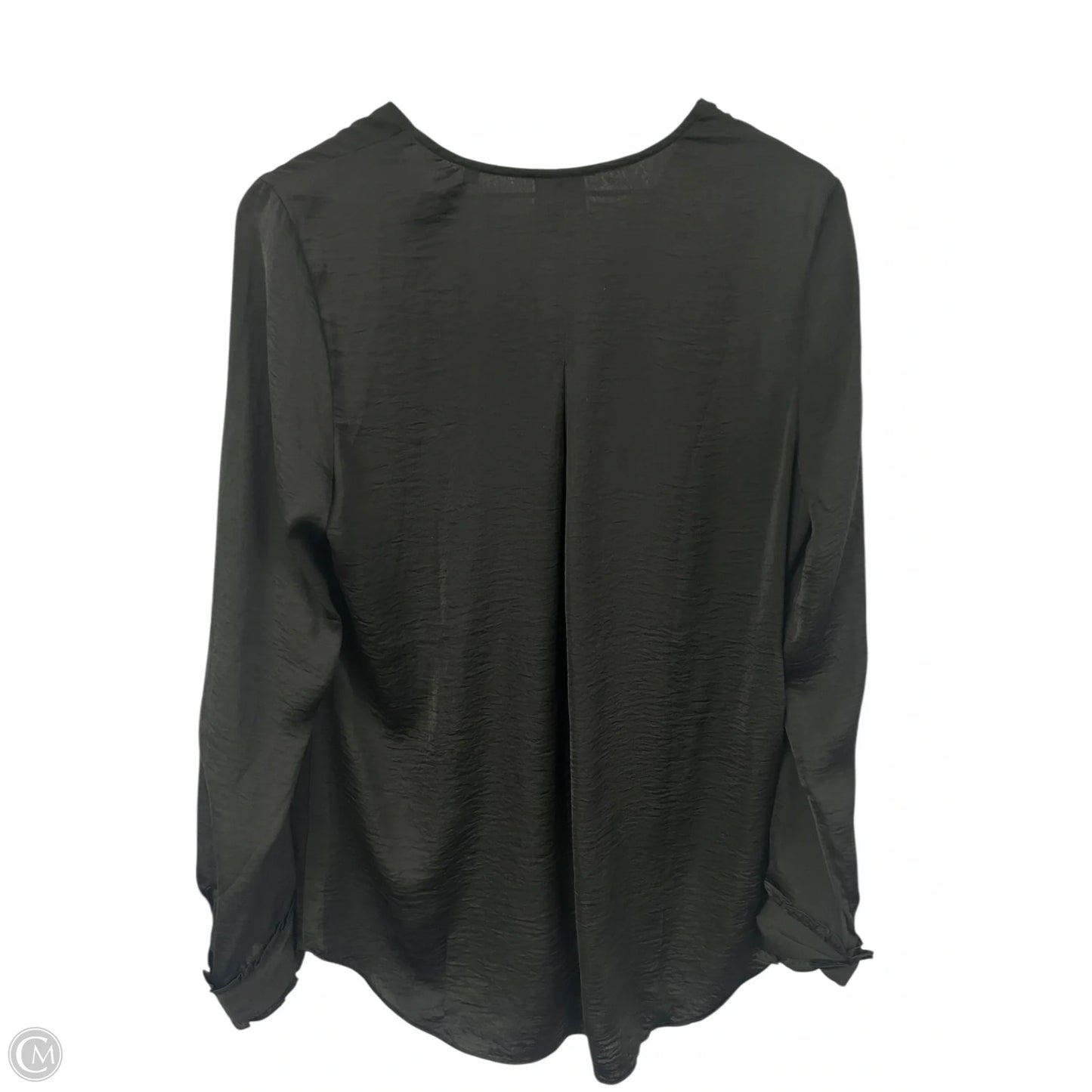 Top Long Sleeve By Cabi In Black, Size: M