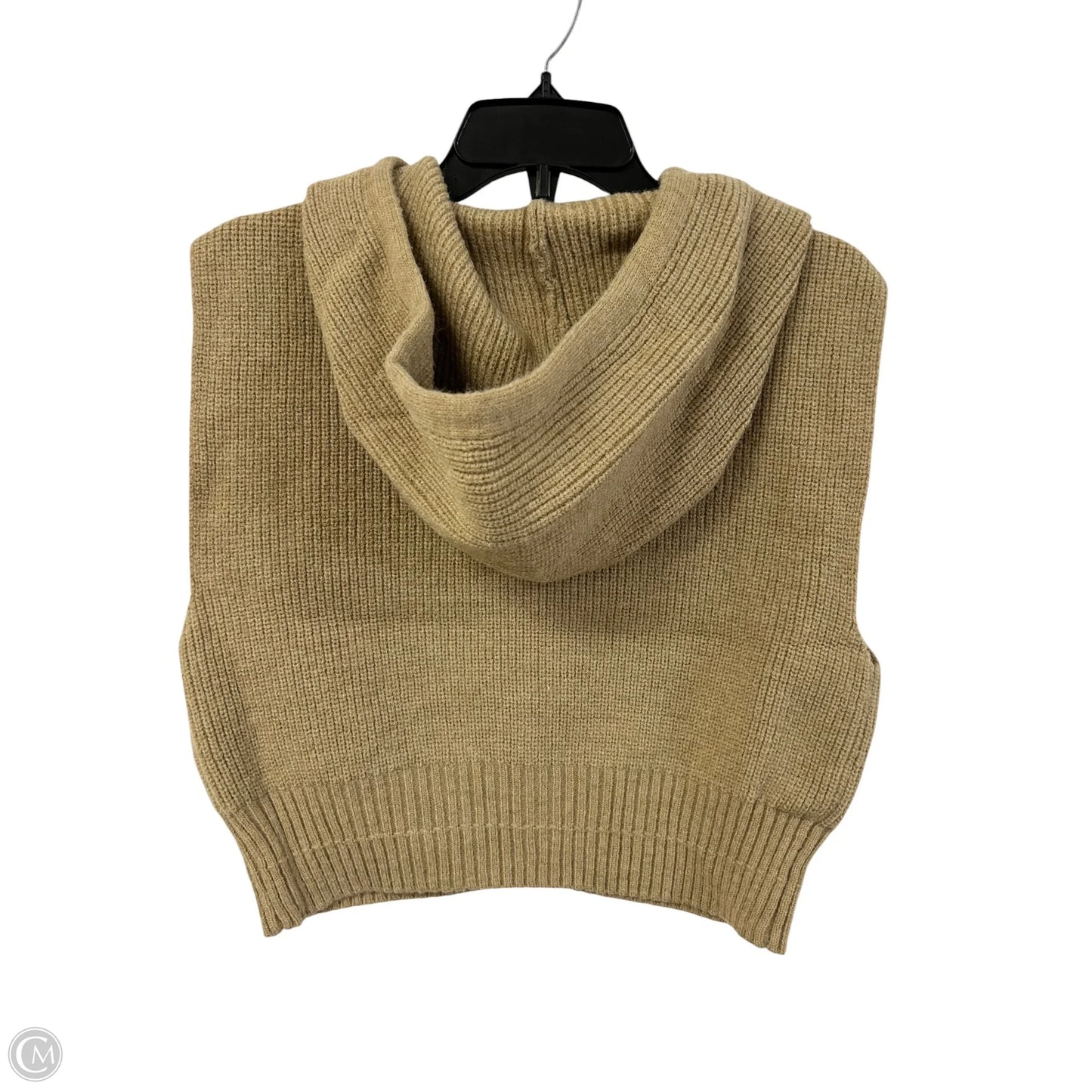 Vest Sweater By By Together In Tan, Size: M