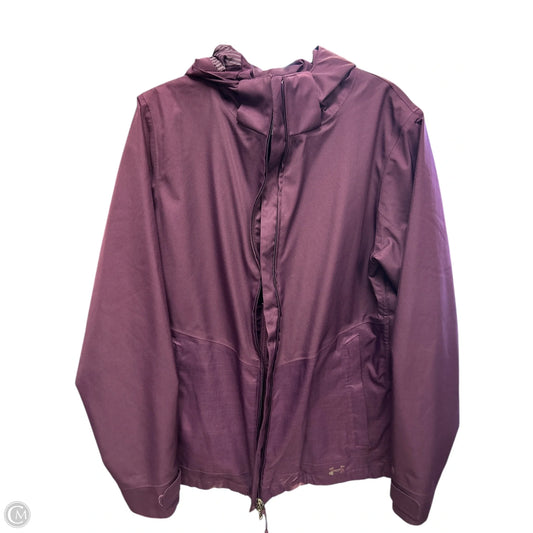 Coat Parka By Under Armour In Purple, Size: L