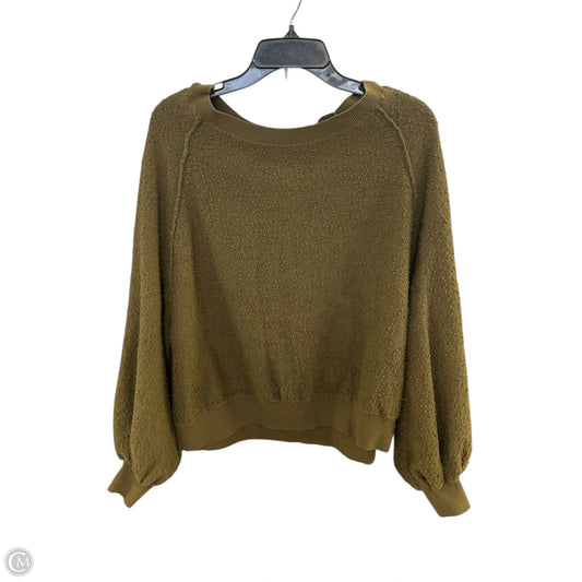 Sweater By Free People In Green, Size: S
