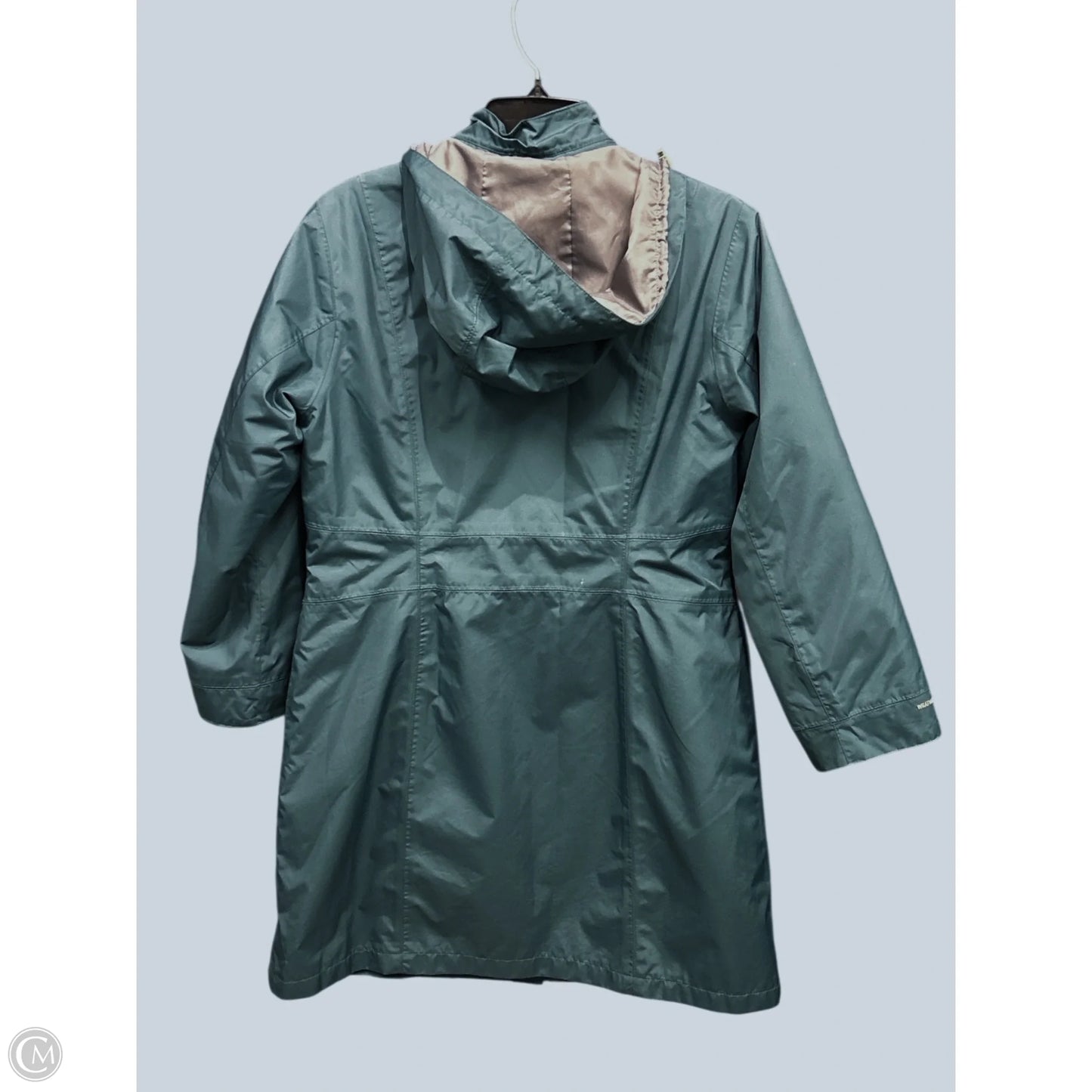 Coat Parka By Eddie Bauer In Teal, Size: Mp