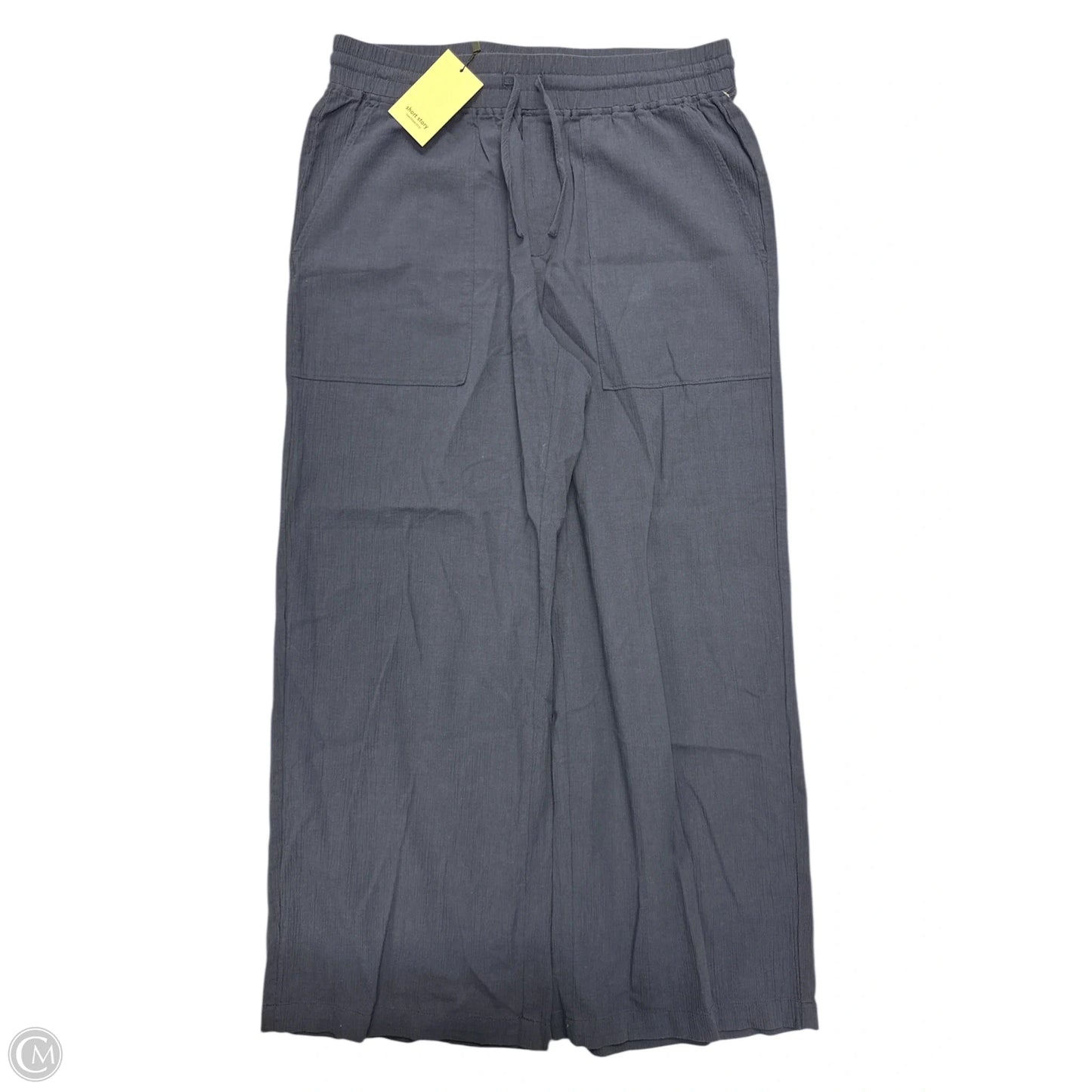 Pants Linen By Cmb In Blue, Size: Mp
