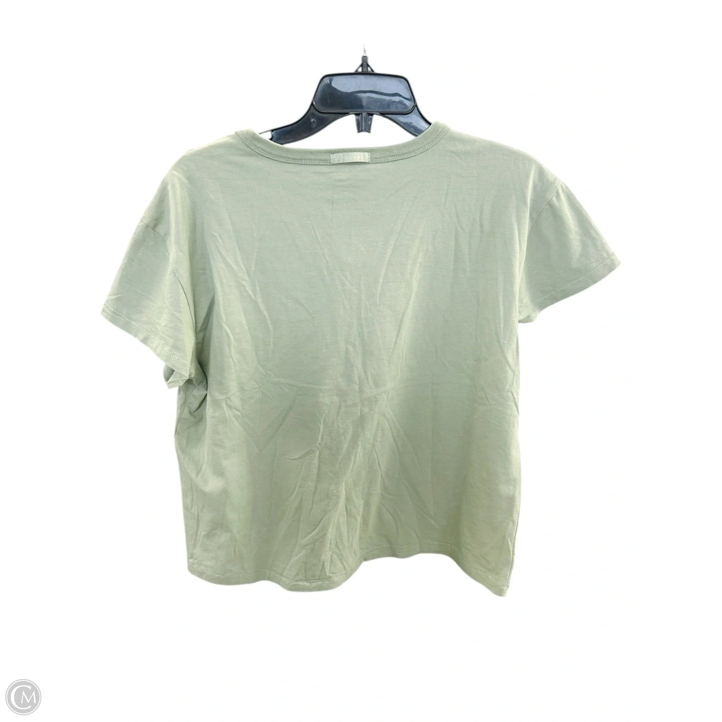 Top Short Sleeve By Cmb In Green, Size: M