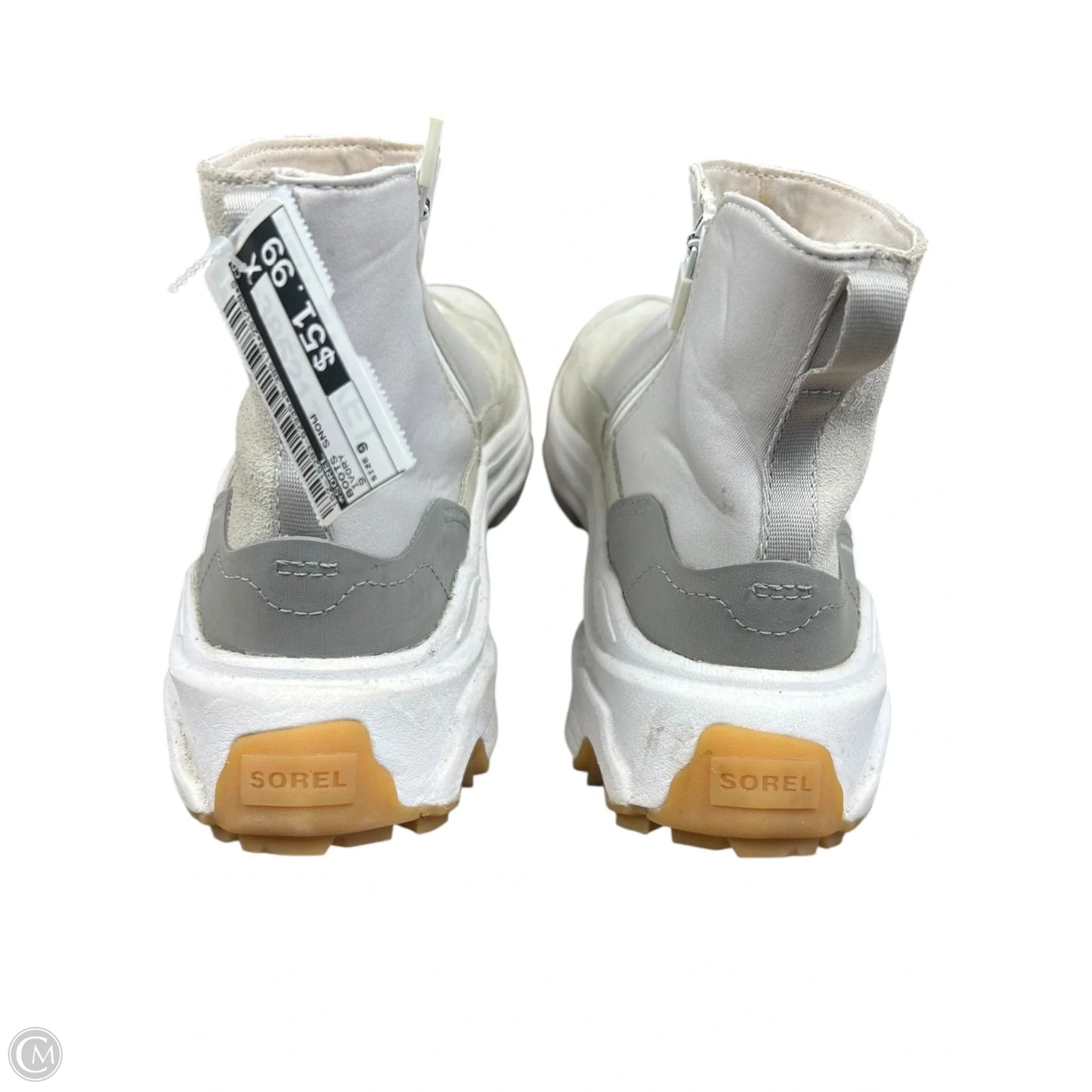 Boots Snow By Sorel In Ivory, Size: 9