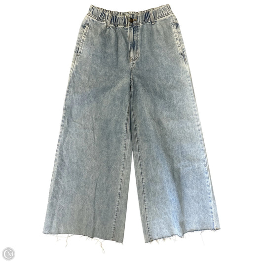 Jeans Wide Leg By Easel In Blue Denim, Size: M