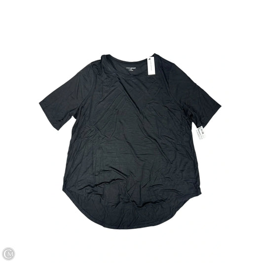 Top Short Sleeve By Lane Bryant In Black, Size: Xxl