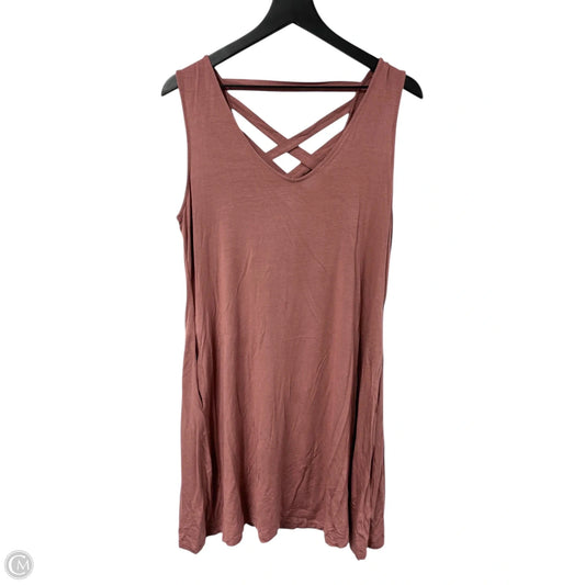 Dress Casual Short By Maurices In Pink, Size: L