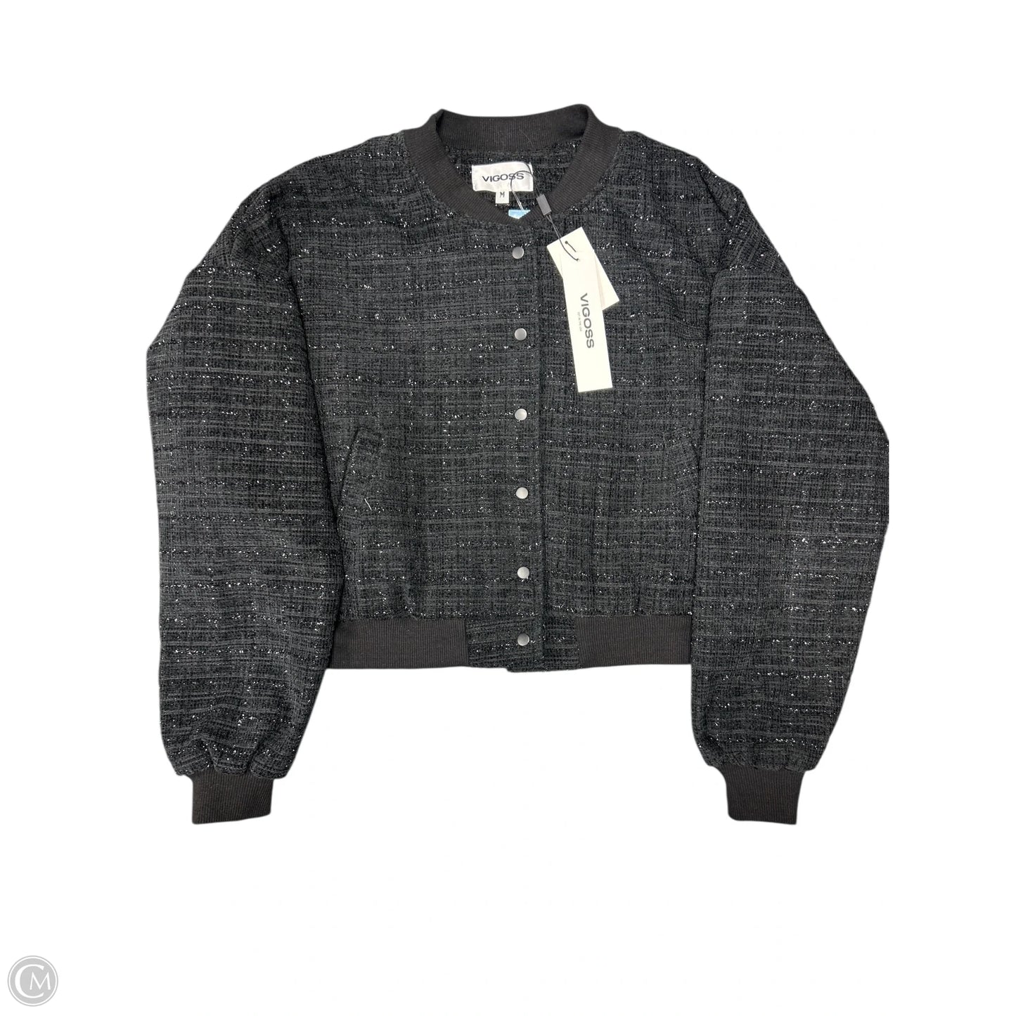 Jacket Other By Vigoss In Black, Size: M