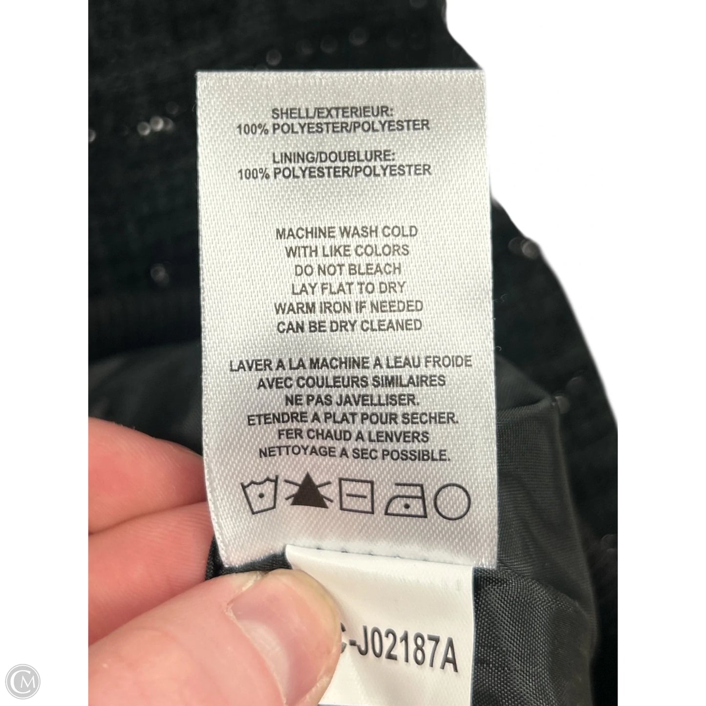 Jacket Other By Vigoss In Black, Size: M